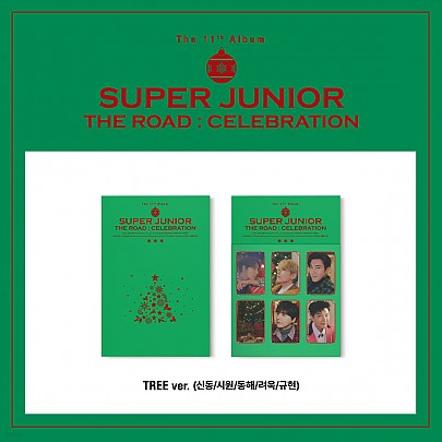 [K-POP] SUPER JUNIOR 11th Full Album - Vol.2 'The Road : Celebration'(TREE VER.)