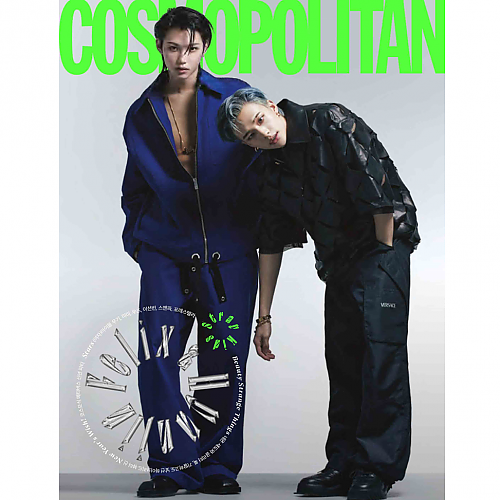 [K-POP] COSMOPOLITAN 2023.01 x SKZ Hyunjin&Felix A ver.