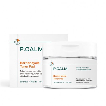 [P.CALM] Barrier cycle Toner Pad 200ml (60EA)