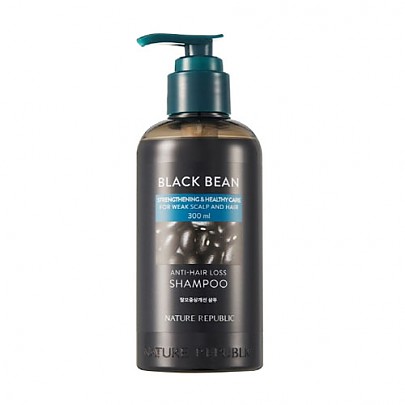 [Nature Republic] *renewal* Black Bean Anti Hair Loss Shampoo 300ml