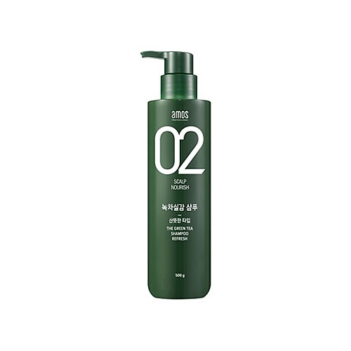 AMOS The Green Tea Shampoo Refresh 500g | StyleKorean.com