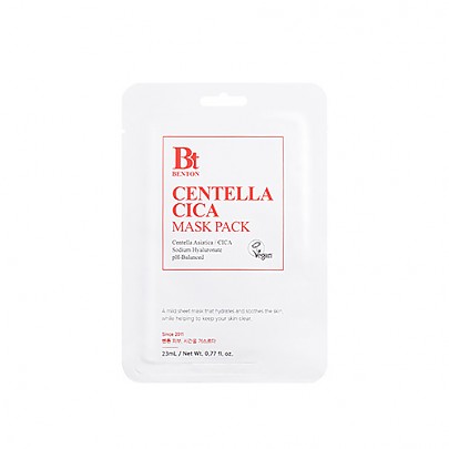 [Benton] *renewal* Goodbye Redness Centella Cica Mask Pack (10ea)