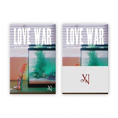 [K-POP] YENA  1st Single Album - Love War (POCAALBUM Ver.)