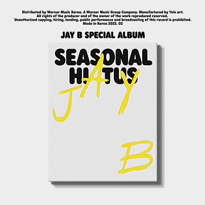 [K-POP] JAY B Special Album - Seasonal Hiatus