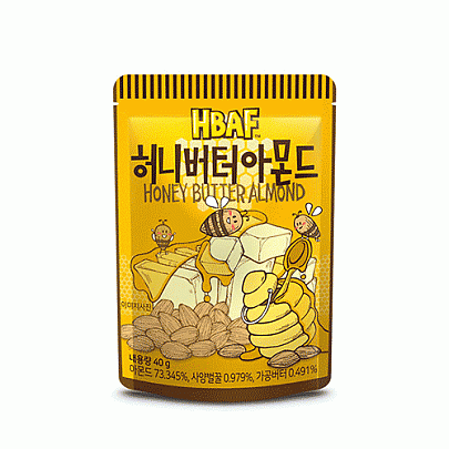 [HBAF] Honey Butter Almonds 40g