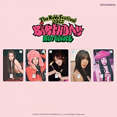 [K-POP] Red Velvet Birthday LOCAMOBILITY CARD (5 Types)