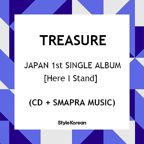 KPOP TREASURE JAPAN 1st SINGLE - Here I Stand (CD Ver