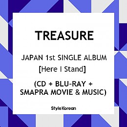 [K-POP] TREASURE JAPAN 1st SINGLE - Here I Stand (Blu-ray Ver.)