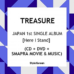 [K-POP] TREASURE JAPAN 1st SINGLE - Here I Stand (DVD Ver.)