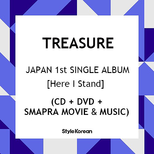 K-POP TREASURE JAPAN 1st SINGLE - Here I Stand (DVD Ver.) | StyleKorean.com