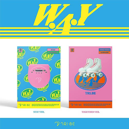 [K-POP] TRI.BE 2nd Mini Album - W.A.Y (Random Ver.)