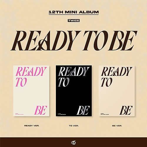 K-POP TWICE 12TH MINI ALBUM - READY TO BE (Random Ver