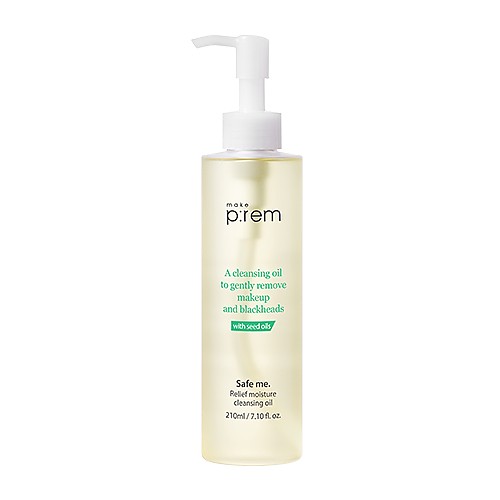 [make p:rem] Safe Me Relief Moisture Cleansing Oil 210ml