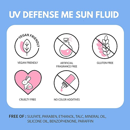 [make p:rem] UV Defense Me Daily Sun Fluid 150ml