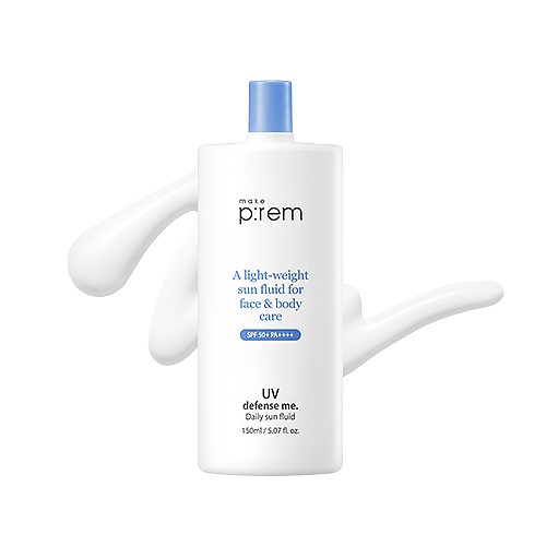 [make p:rem] UV Defense Me Daily Sun Fluid 150ml