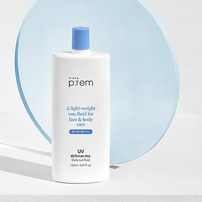 [make p:rem] UV Defense Me Daily Sun Fluid 150ml