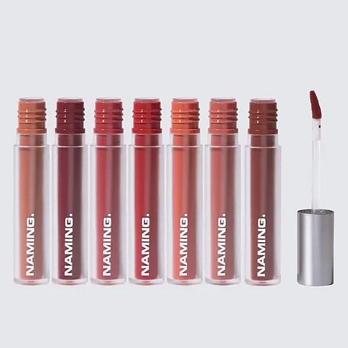 [NAMING.] Prime Fog Lip Tint (7 Colors)