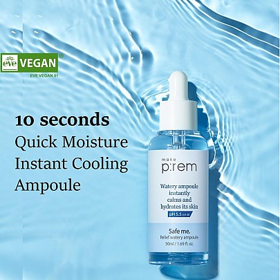 [make p:rem] Safe Me Relief watery ampoule 50ml