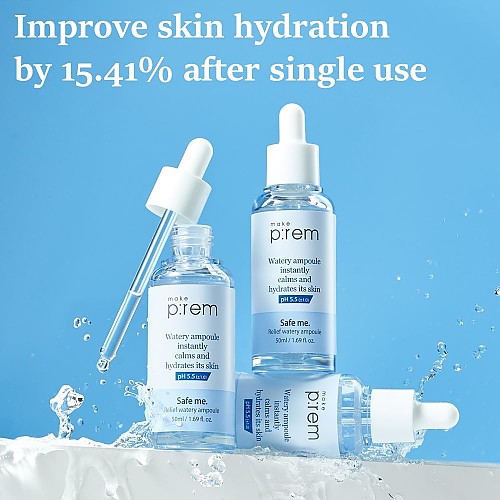 [make p:rem] Safe Me Relief watery ampoule 50ml