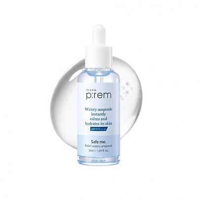 [make p:rem] Safe Me Relief watery ampoule 50ml