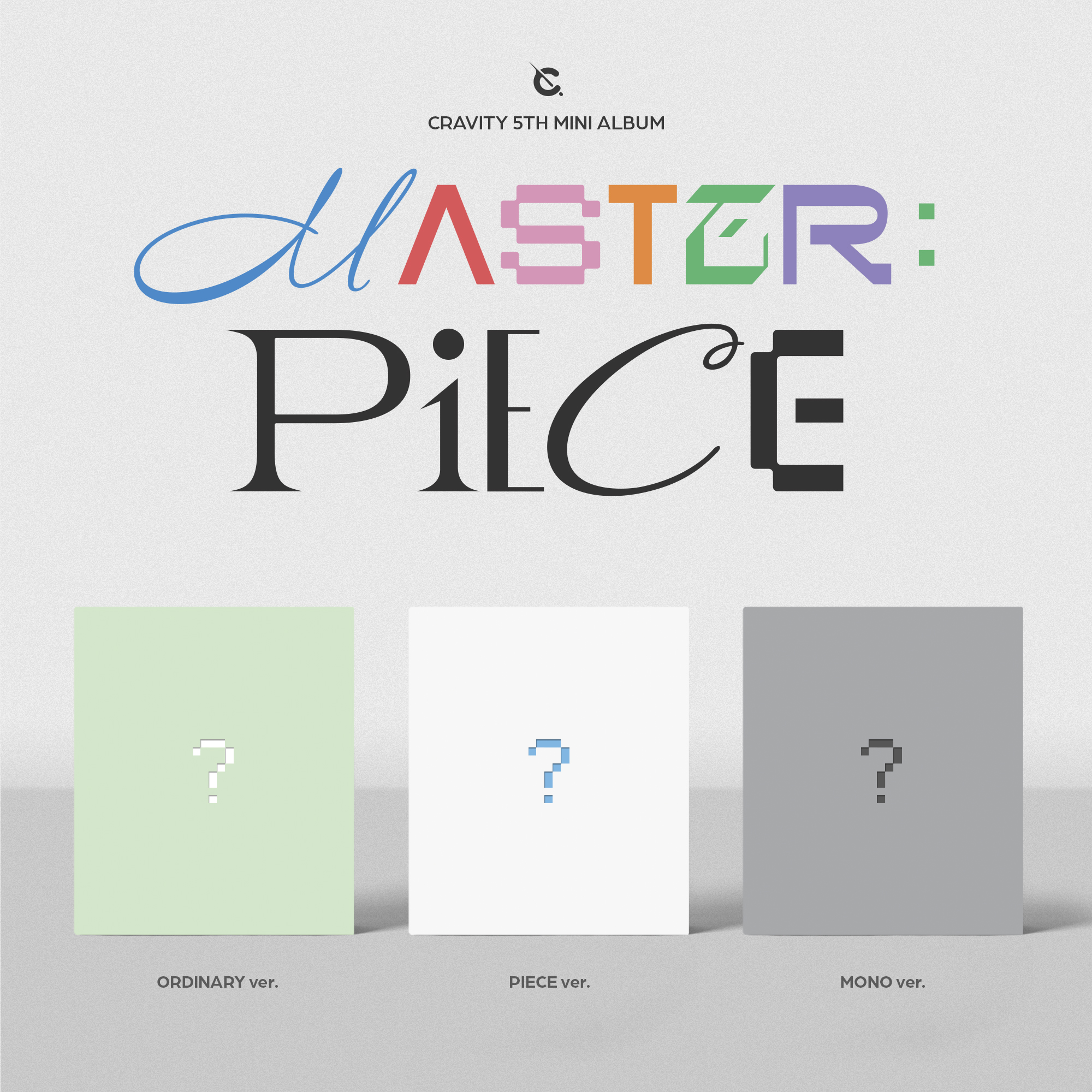 K-POP CRAVITY - 5th Mini Album MASTER:PIECE (Random Ver 