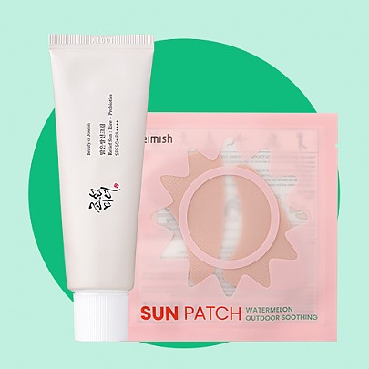 [STYLEKOREAN] Sun Cream & Patch Set