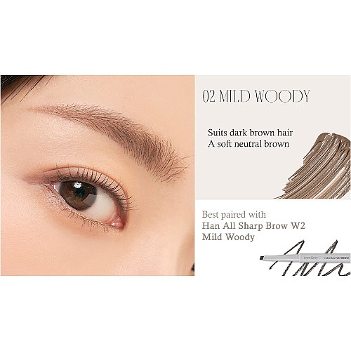 [rom&nd] Han All Brow Cara (4 colors)