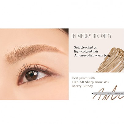 [rom&nd] Han All Brow Cara (4 colors)