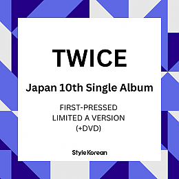 [K-POP] TWICE JAPAN 10th Single Album (First-pressed Limited A Ver.)