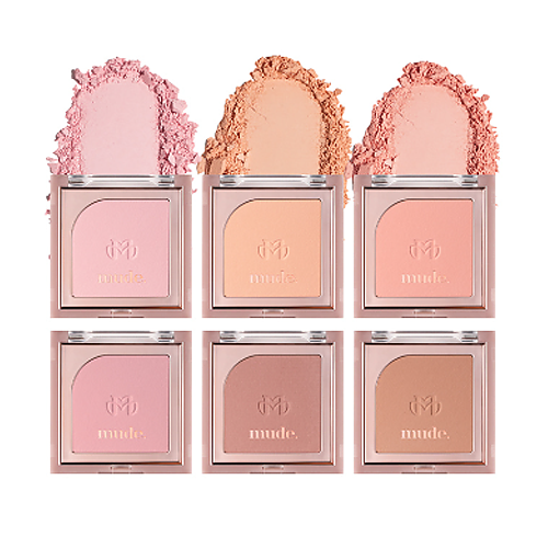 [mude.] Flutter Blusher (6 colors)