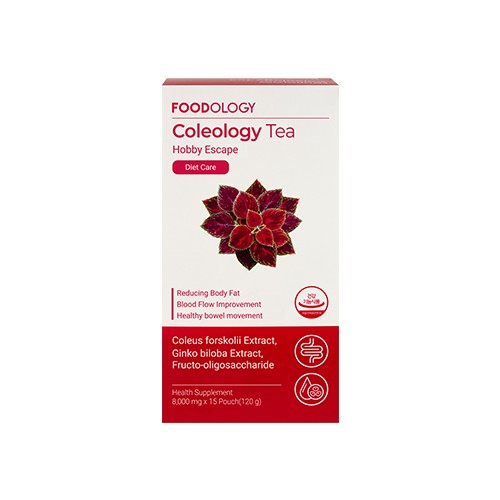 [Foodology] ★1+1★  Coleology Tea 8,000mg x 15Pouch (120g)