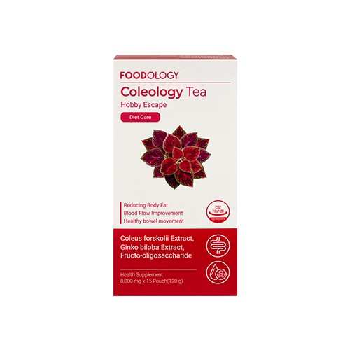 [Foodology] Coleology Tea 8,000mg x 15Pouch (120g)