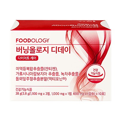 [Foodology] Burningology D-day 3.8g x 10pouch (38g)