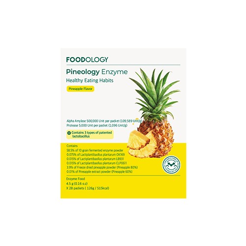 [Foodology] Pineology Enzyme (28 Sticks/ 515kcal)