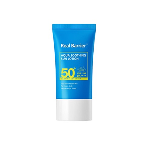 [Real Barrier] Aqua Soothing Sun Lotion SPF50+PA++++ 50ml