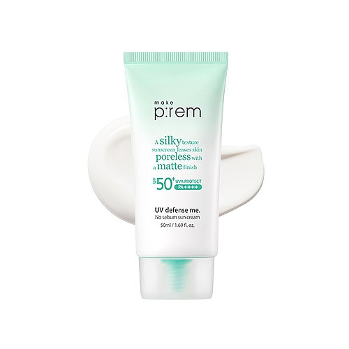 [make p:rem] UV defense me No Sebum Sun cream 50ml