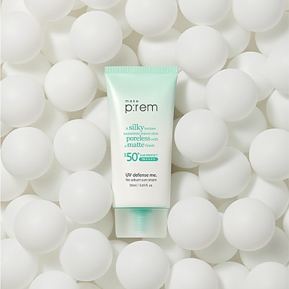 [make p:rem] UV defense me No Sebum Sun cream 50ml