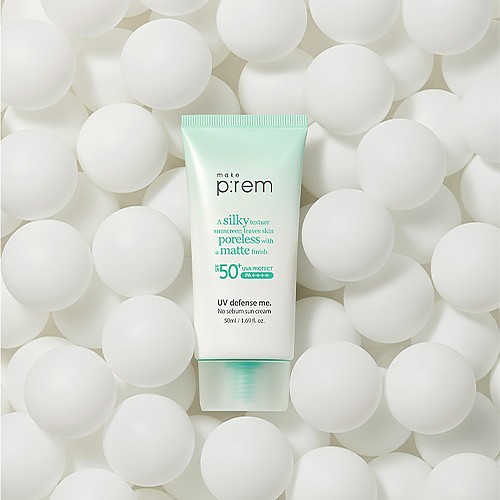 [make p:rem] UV defense me No Sebum Sun cream 50ml