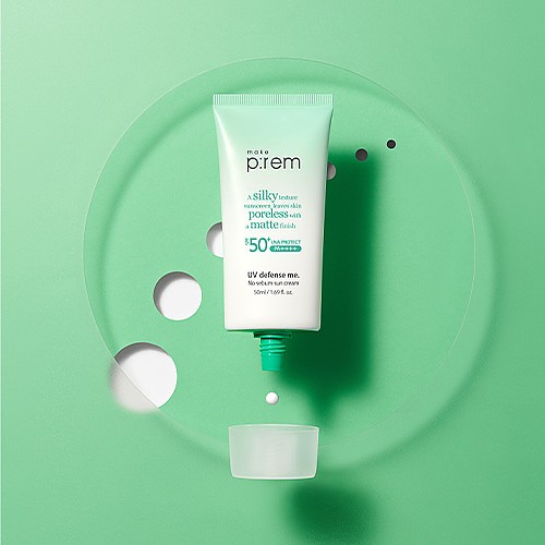 [make p:rem] UV defense me No Sebum Sun cream 50ml