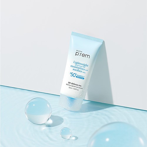 [make p:rem] UV defense me Watery Capsoule Sun cream 50ml