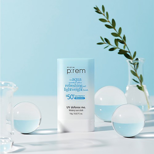 [make p:rem] UV defense me Watery Balm Sun stick 18g