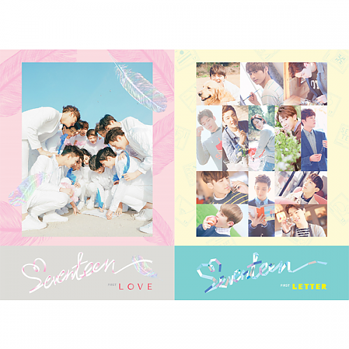 K-POP SEVENTEEN 1st Album - FIRST LOVE & LETTER (Random Ver