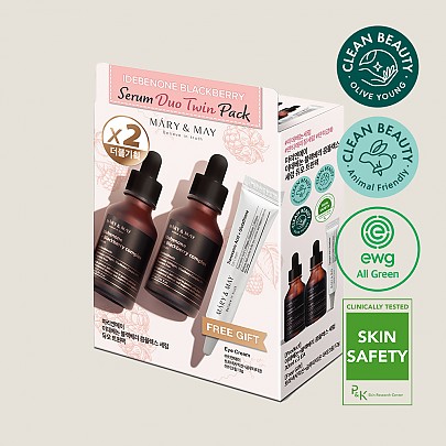 [Mary&May] *TIMEDEAL*  Idebeone+Blackberry Serum Duo twin Pack