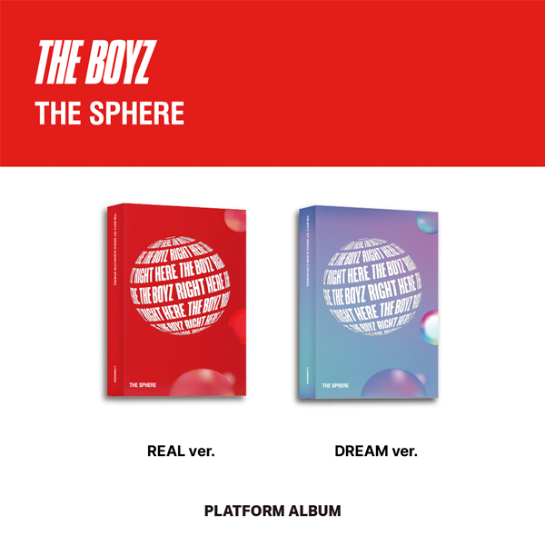 K-POP THE BOYZ 1st Single Album - THE SPHERE (Platform Ver 
