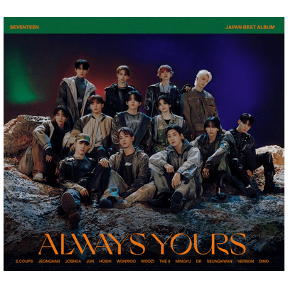 [K-POP] SEVENTEEN JAPAN BEST ALBUM - ALWAYS YOURS (LIMITED EDITION B)