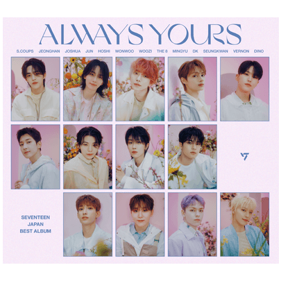 [K-POP] SEVENTEEN JAPAN BEST ALBUM - ALWAYS YOURS (LIMITED EDITION)