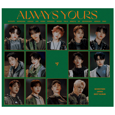 [K-POP] SEVENTEEN JAPAN BEST ALBUM - ALWAYS YOURS (LIMITED EDITION D)