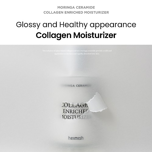 [heimish] Moringa Ceramide Collagen Enriched Moisturizer 120ml
