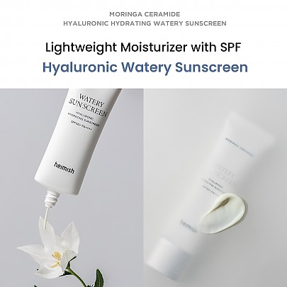 [heimish] Moringa Ceramide Hyaluronic Acid Hydrating Watery Sunscreen 50ml