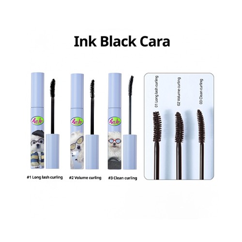 [Peripera] *Maltese Version* Ink Black Cara (3 types)